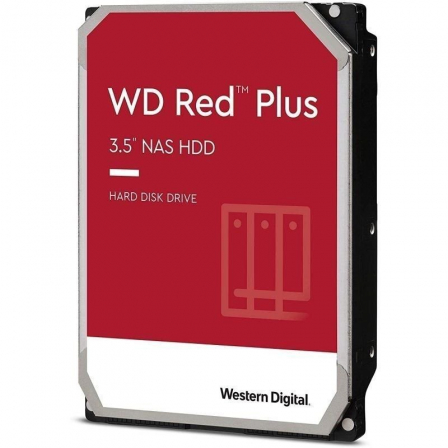 WESTERN DIGITA WD40EFPX Disco Duro Western Digital WD Red Plus NAS 4TB/ 3.5"/ SATA III/ 256MB