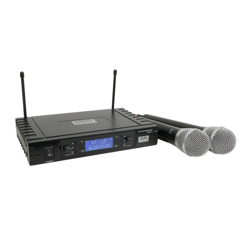 JB SYSTEMS QMS-2 CONJUNTO INALAMBRICO DE MANO UHF QP AUDIO