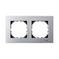 SCHNEIDER ELECTRIC MTN406260 MARCO 2 ELEMENTOS ELEGANCE ALUM.