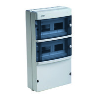 IDE CS26PT CAJA 26M 295x550x148 C/VENTANA TP GRIS