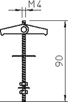 OBO-BETTERMANN 3481611 CABEZA BASCULANTE C/MUELLE 450/M 4/95