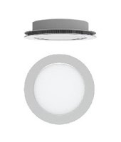 SECOM 42060183 LUM.MINI AIRCOM LED CIRC.9W 3000K DV.BL