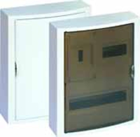 SOLERA 5421 Caja de distribución de superficie de 20 elementos + 4 precintables.2 filas.Color blanco. D