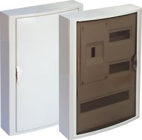 SOLERA 5431 Caja de distribución de superficie de 30 elementos + 4 precintables.3 filas. Color blanco. 