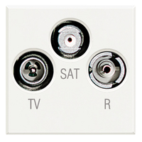 BTICINO HD4210D BASE TV-SAT-RD FINAL DERIV.AXOLUTE BL.