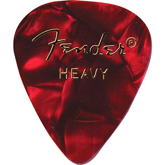 FENDER 0980351909 PUA FENDER351 Shape Premium Picks, , Red Moto, Heavy