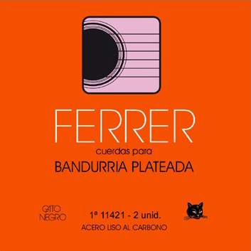 FERRE 11420 JUEGO CUERDA BANDURRIA FERRER ACERO