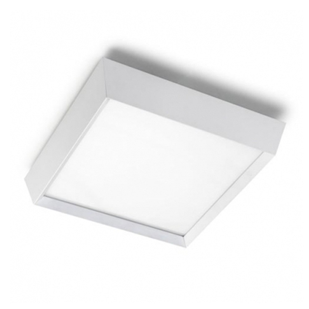 LedsC4 15-4690-14-B4 PLAF.PRISMA 3xPL E27 18W 440x440 BL.SAT.