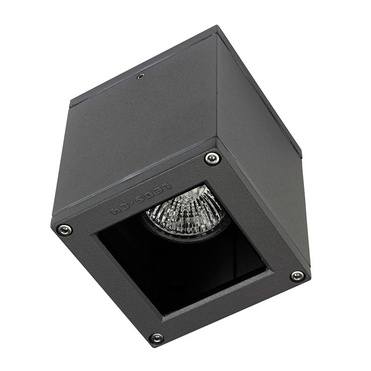 LedsC4 15-9480-Z5-37 PLAFON AFRODITA GU10 50W LED 5W GR.URBAN