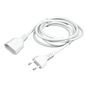 HEPOLUZ 24032 ALARGADERA BIPOLAR 2 X 1 2MTS BLANCO