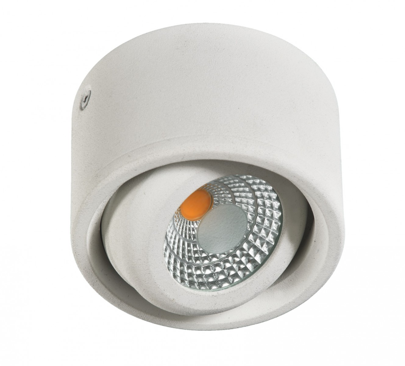 INCOLAMP 3805 ARO BASCULANTE LED COB 6W 3000K 450LM BLANCO SUPERFICIE 52MM ALTO 80 MM DIAME.