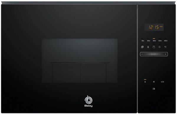 BALAY 3CG5172N2 MICROONDAS INTEGRABLE BALAY SERIE CRISTAL NEGRO 20 LITROS 800W SISTEMA LIMPIEZA AQUALISIS M