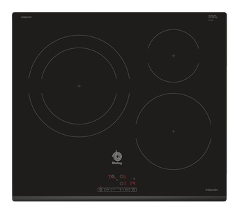 BALAY 3EB865FR PLACA INDUCCION BALAY 3 ZONAS FRONTAL BISELADO MOD. 3EB865FR