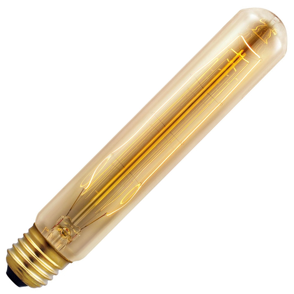 HEPOLUZ 41788 LAMP. VINTAGE TUBUL FILAMENTO LED 125MM E27 6W 2200K