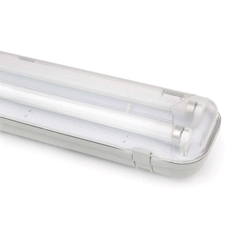HEPOLUZ 43485 PANTALLA ESTANCA LED C TUBO 2X18W 6000K