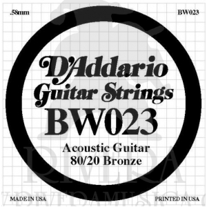 ADDARIO 501523023 CUERDA ACUSTICA ADARIO 023