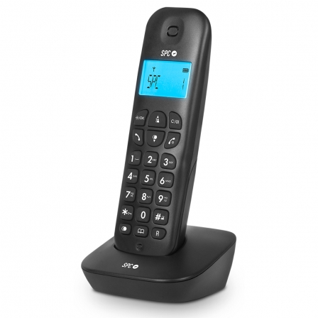 SPC 7300NS TELEFONO INALAMBRICO SPC NEGRO MOD: 7300NS