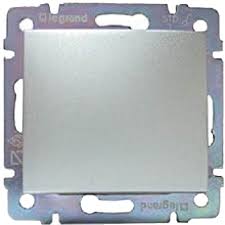 LEGRAND 770101 INTERRUPTOR 10A VALENA ALUMINIO