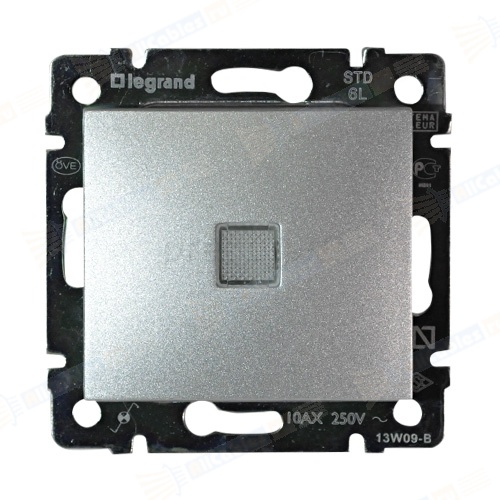 LEGRAND 770148 CRUZAMIENTO LUMINOSO VALENA ALUMINIO
