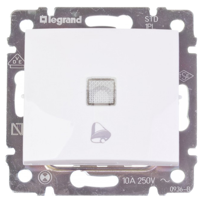 LEGRAND 774215 PULSADOR LUMINOSO CAMPANA VALENA BLANCO