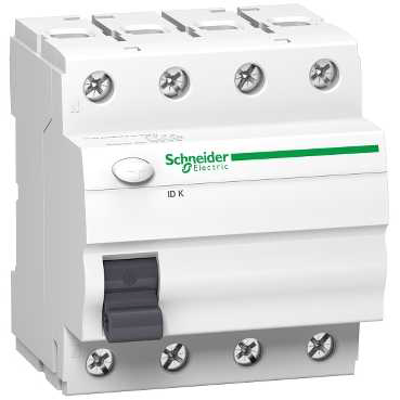 SCHNEIDER ELECTRIC A9Z06463 INTERRUPTOR DIF.ID-K 4P 63A 300mA