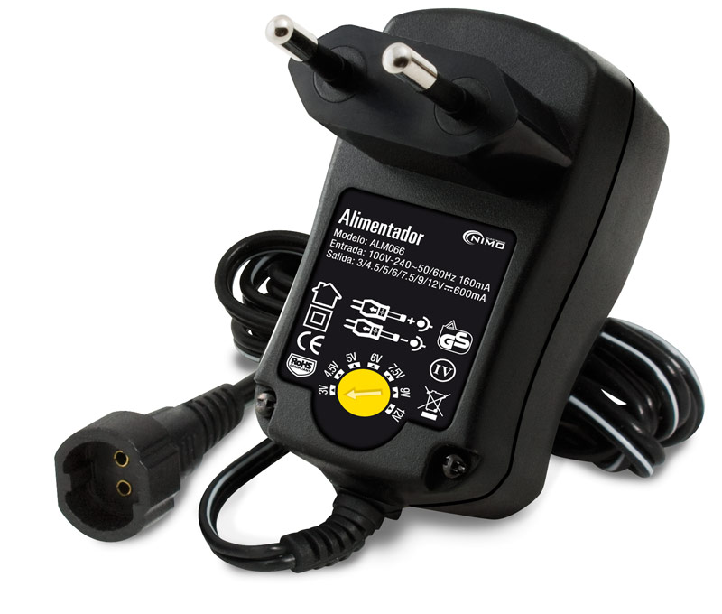 NIMO ALM066 ALIMENTADOR 220V A MULTISALIDA 600 mA 7W