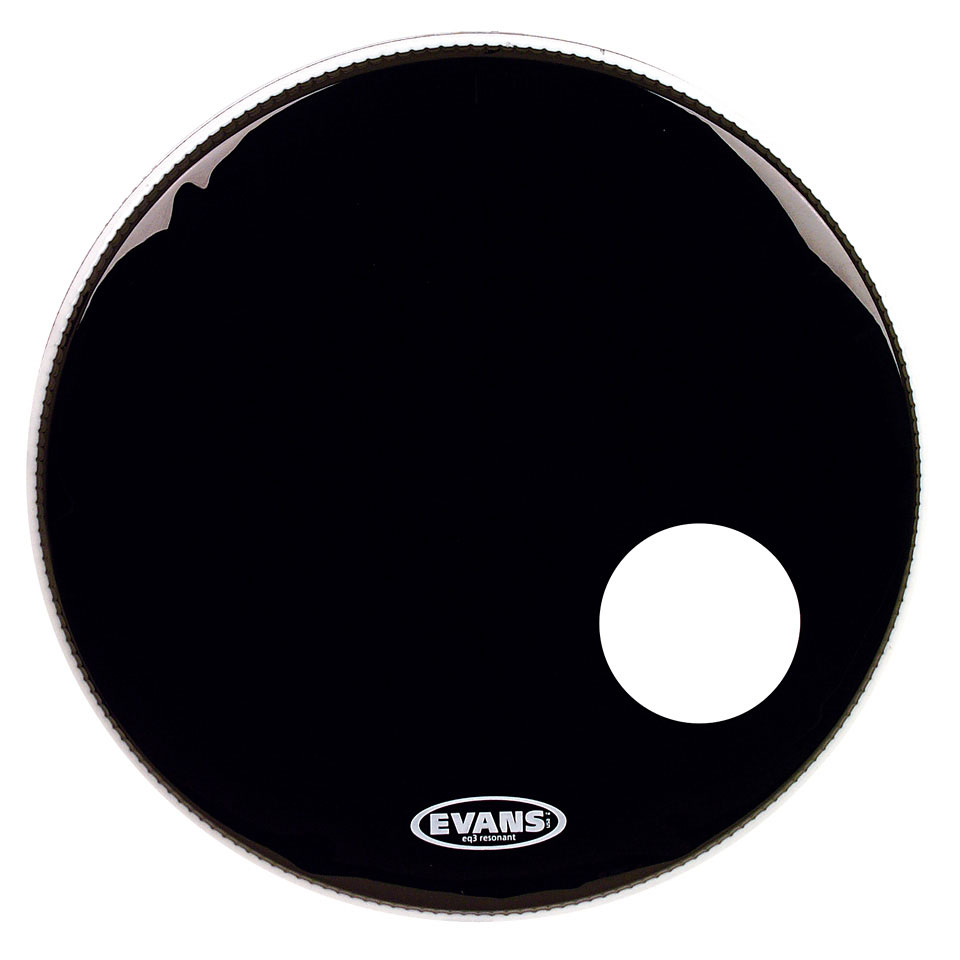 EVANS BD22RB PARCHE EVANS BOMBO 22" EQ3 RESONANTE NEGRO