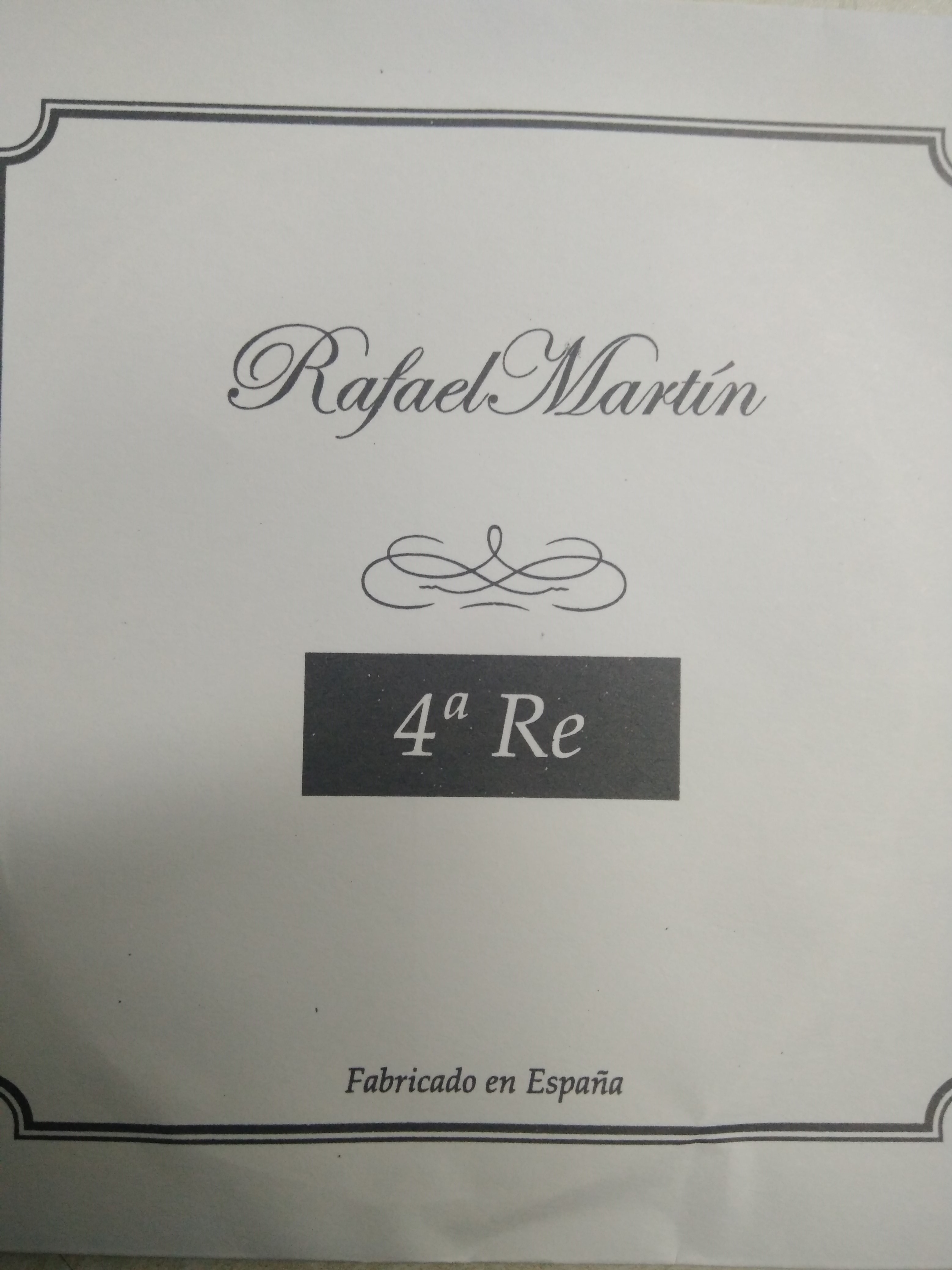 LUTHIER CRM4 CUERDA CLASICA 4ª RAFAEL MARTIN TENSION MEDIA-ALTA