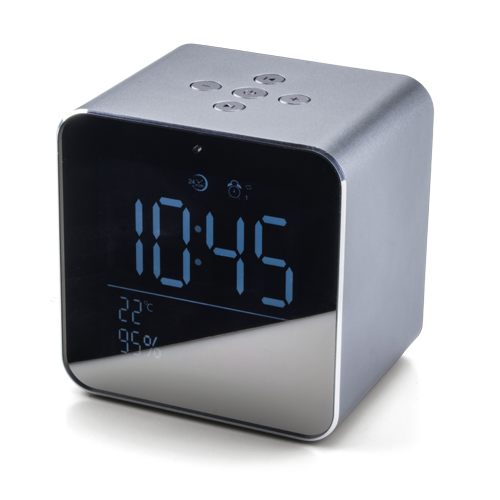 DAEWOO DBT-305G ALTAVOZ PORTATIL BLUETOOTH DAEWOO USB/MICRO SD MANOS LIBRES POTENCIA 5W COLOR PLATA