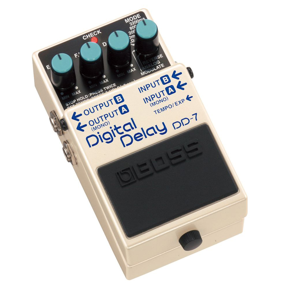 BOSS DD7 PEDAL BOSS DIGITAL DELAY DD-7