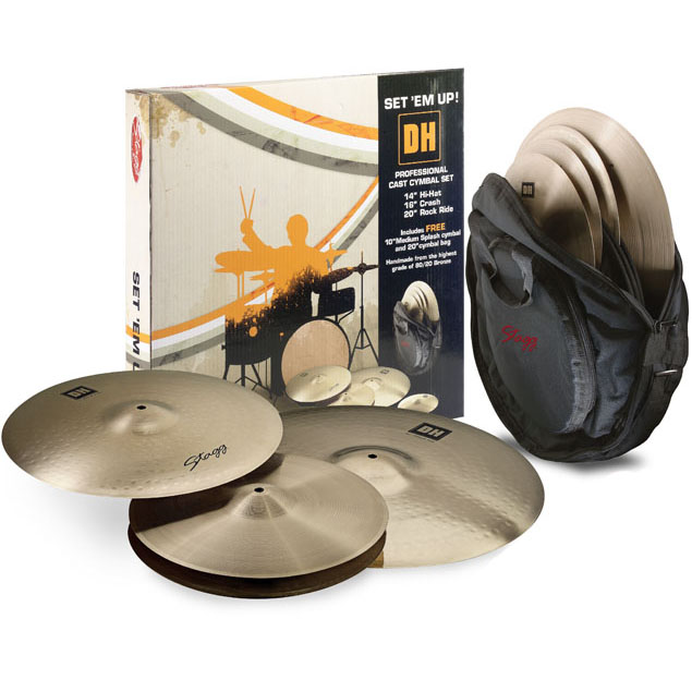 STAGG DHSET SET PLATOS STAGG DH 2X14", 16" Y 20"