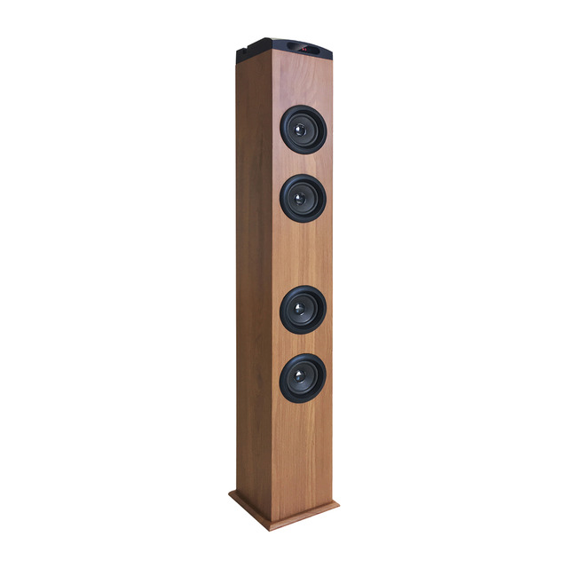DAEWOO DSK-610 ALTAVOZ TORRE DAEWOO BLUETOOTH, RADIO FM, USB, SD Y AUXILIAR 40W COLOR MADERA