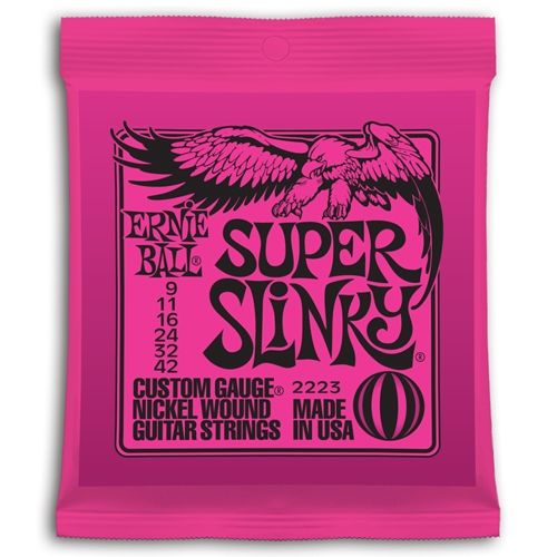 ELIXIR EB2223 JUEGO CUERDAS ELECTRICA 09-42 ERNIE BALL SLINKY PINK