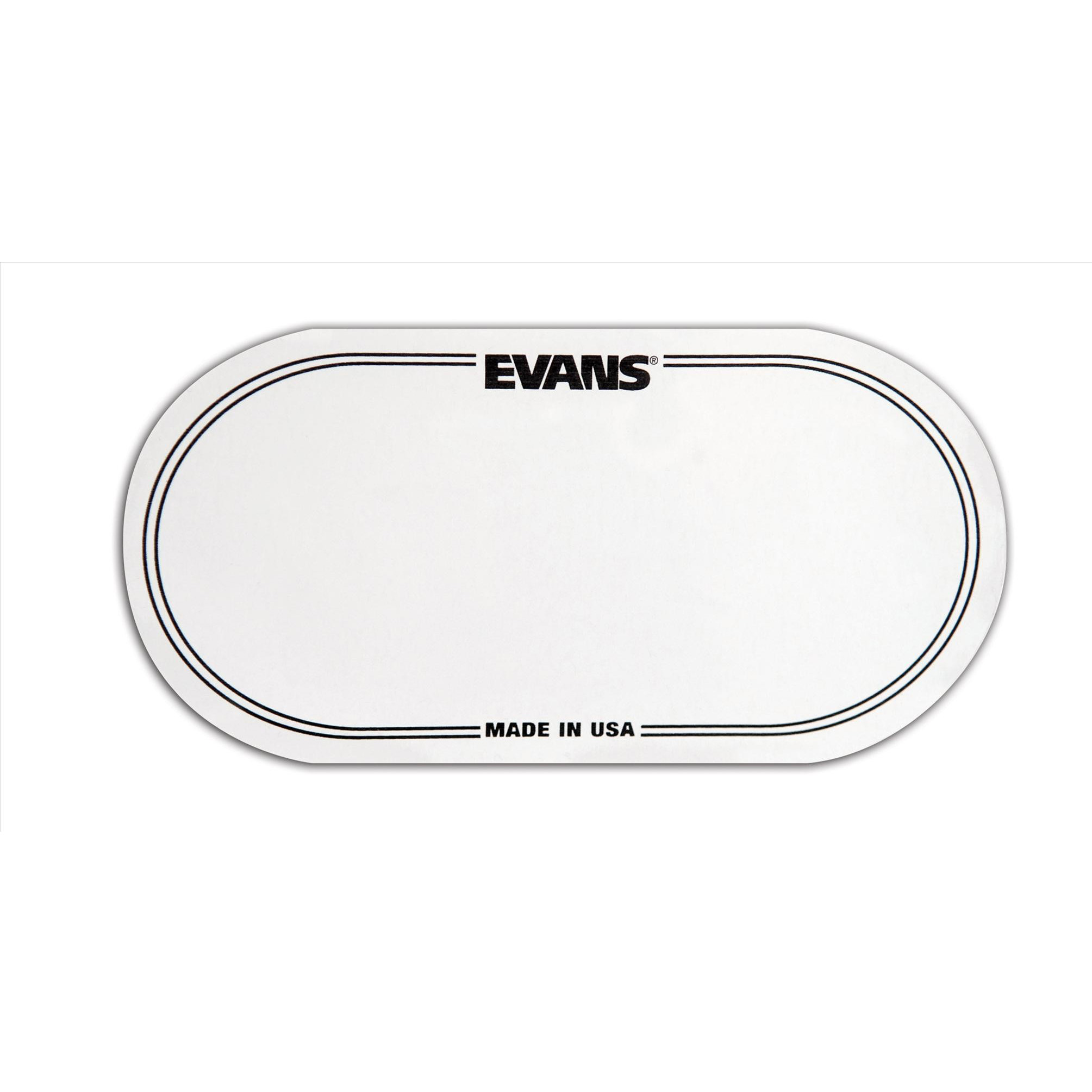 EVANS EQPC2 REFUERZO EVANS DOBLE PARA BOMBO EQPC2 TRANSPARENTE