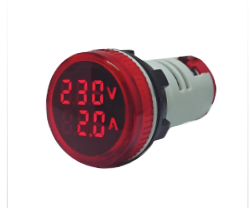 FERNANDO CARRASCO FC22VAA VOLTIMETRO - AMPERIMETRO 60-500VCA AMBAR