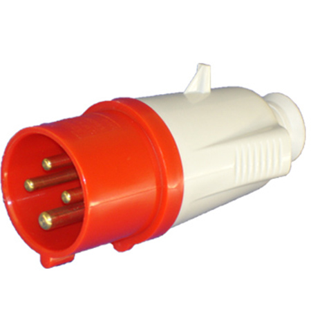 GEWISS GW60009H CLAVIJA MOV.HP 3P+N+TT 16A 400V 6H IP44