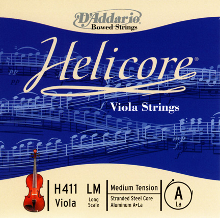 JARGAR H411 CUERDA VIOLA LA 1ª HELICORE ADDARIO