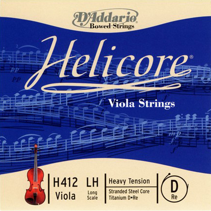 ADDARIO H412 CUERDA VIOLA RE 2ª HELICORE ADDARIO