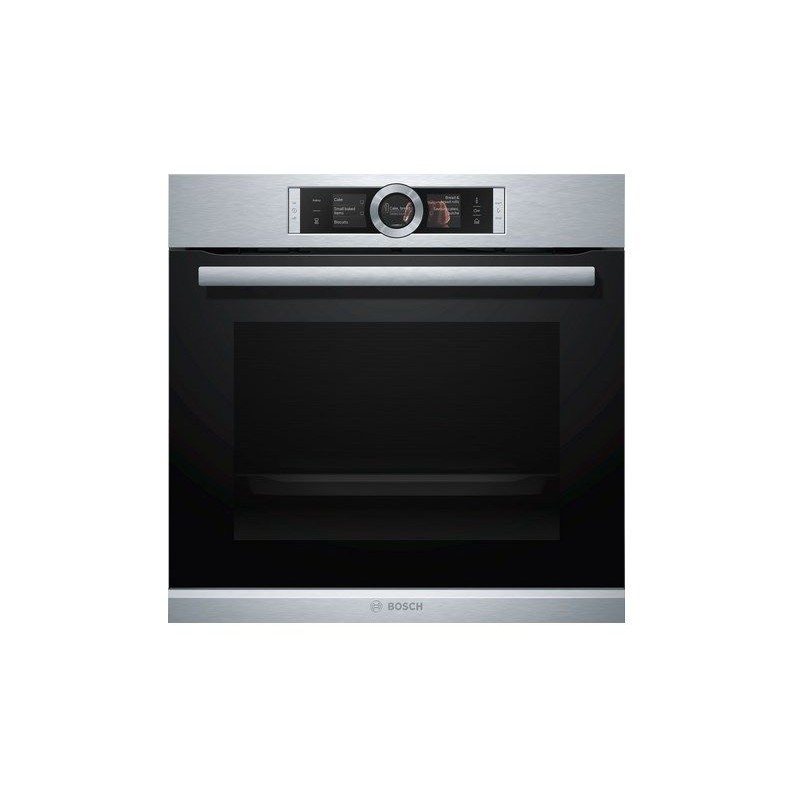 BOSCH HSG636BS1 HORNO CON VAPOR BOSCH MASTERCHEF SERIE 8 ASISTENTE DE COCINADO ACERO INOXIDABLE MOD. HSG636