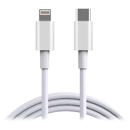 DIMELEC IN40-00040 CONEXION TIPO C A LIGHTNING IPHONE CABLE DE CARGA Y DATOS 1 METRO