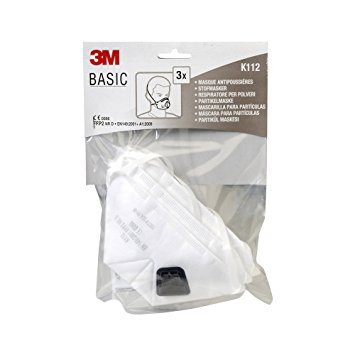 3M ELECTRICOS XA004831377 MASCARILLA BASIC K 112 FPP2 PLEGADA CON VALVULA