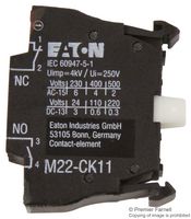 EATON 107940 EL.CTO.NORM.M22-CK11 1 CIE.+1 APERT.