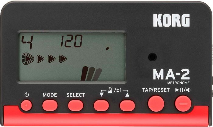 KORG MA2BKRD METRONOMO KORG MA-2 BKRD
