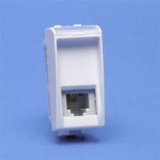 BTICINO N4258/11N BASE TELEFONO CON 4 CONTACTOS RJ11 LIGHT