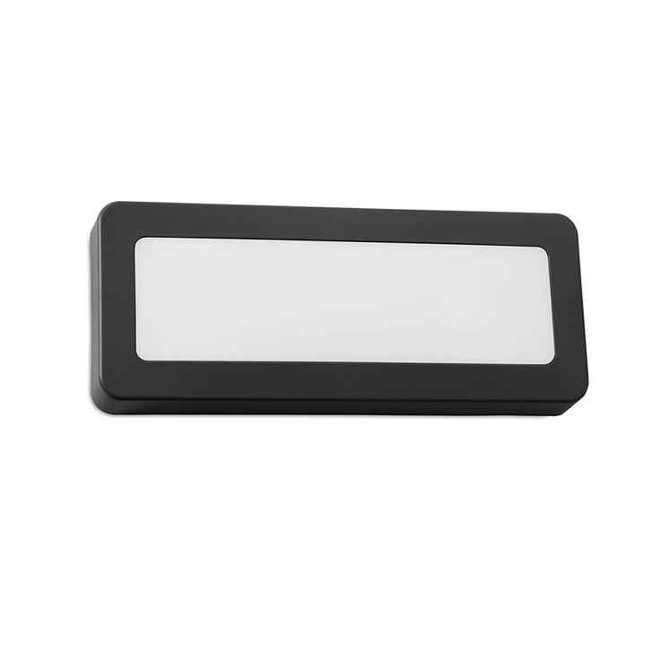 LedsC4 PX-0281-NEG BALIZA LED ESCALERA CUADRADA NEGRO 3W 400LM 4000Kº