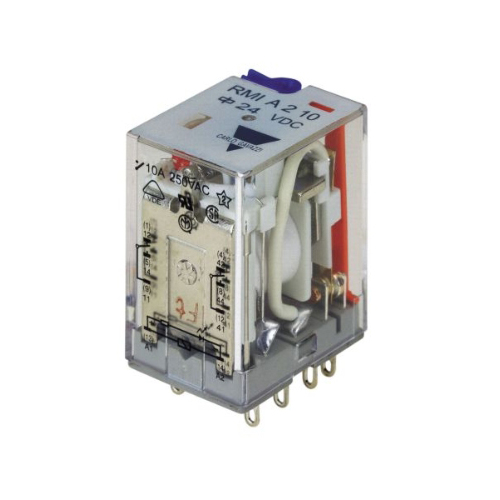 CARLO GAVAZZI RMIA4548VAC RELE ENCHUF.RMI 4PDT 5A 48VCA