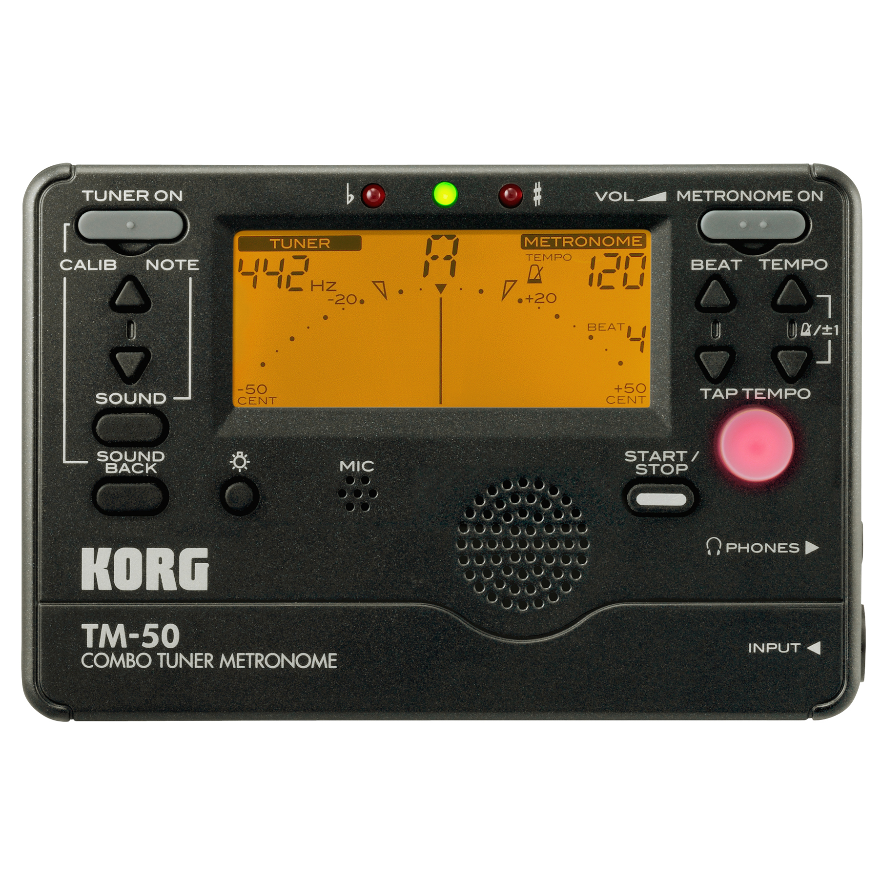 KORG TM-50 AFINADOR METRONOMO KORG TM50