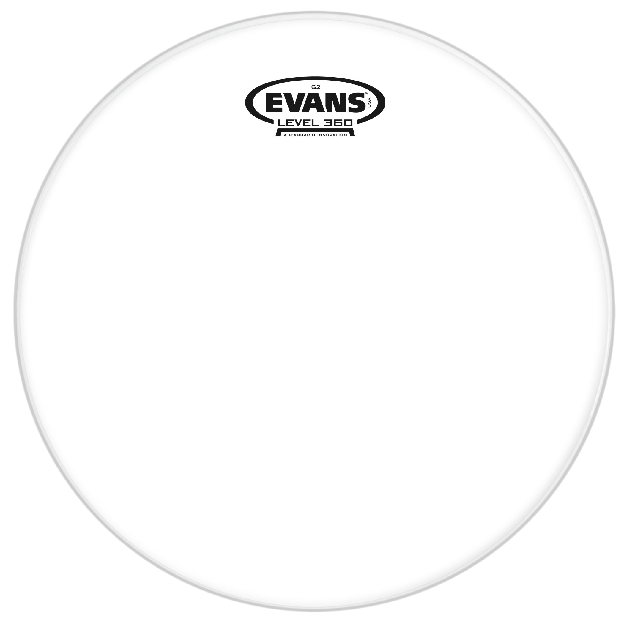 EVANS TT12G2 PARCHE EVANS G2 TRANSPARENTE 12"