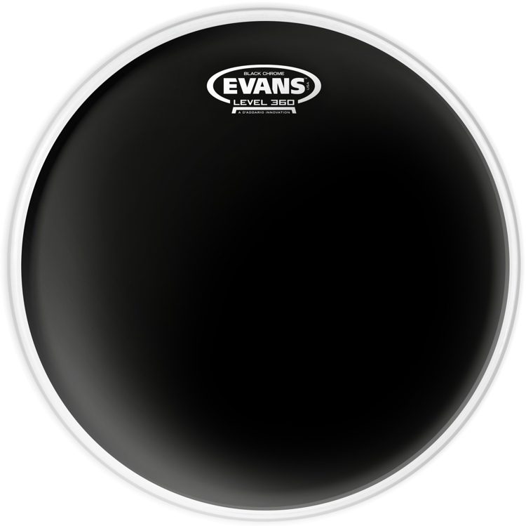 EVANS TT14CHR PARCHE EVANS HIDRAULICO NEGRO 14" BLACK CHROME