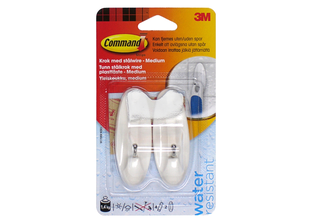 3M ELECTRICOS UU001563756 GANCHO MEDIANO PUNTA METALICA W17068